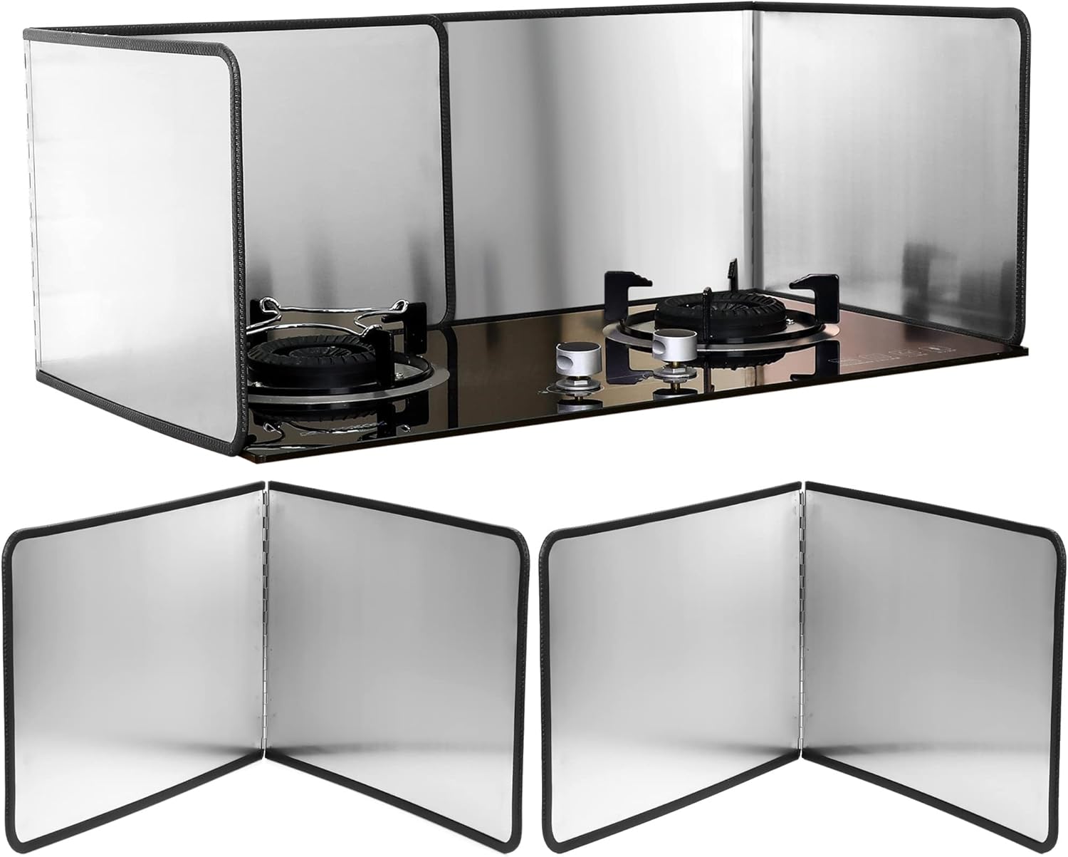Screen Top Mesh - แผ่นกันน้ำมันกระเด็นสำหรับเตาทอด ทำจากสแตนเลส ตาข่ายละเอียด ป้องกันน้ำมันกระเด็น