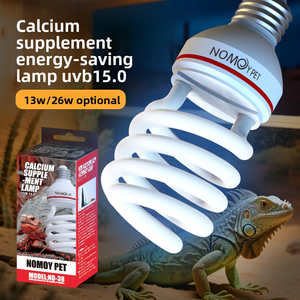Calcium Powder Reptile - หลอดไฟ NOMOY Reptile UVB 15.0 -