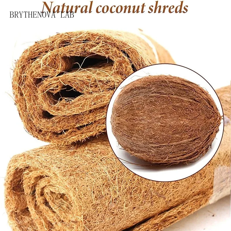 Substrate Coconut Fiber - พรมปูพื้นสำหรับสัตว์เลื้อยคลาน ทำจากใยมะพร้าวธรรมชาติ ใช้ตกแต่งตู้เลี้ยงสัตว์ อุปกรณ์ตกแต่งสำหรับกิ้งก่า เต่า ตุ๊กแก