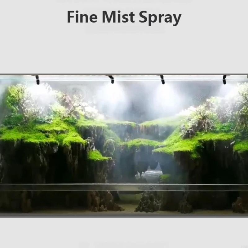 Misting Nozzle Reptile - หัวฉีดตัดหมอกสัตว์เลื้อยคลานที่มีหัวเตียงหนาแน่นพร้อมรูปแบบการพ่นหมอกที่ยืดหยุ่น JOMD