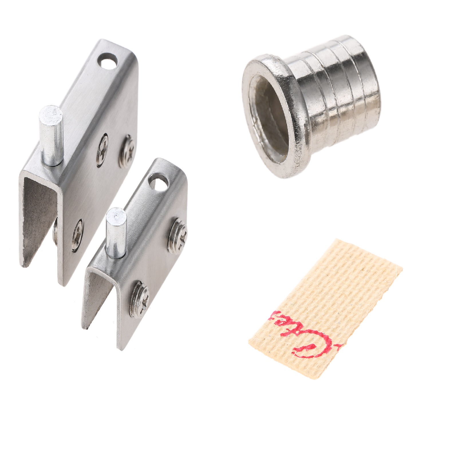 2 ชิ้นแก้วชั้นวางคลิปหมุนบานพั - Glass Door Hinge บทวิจารณ์และราคา