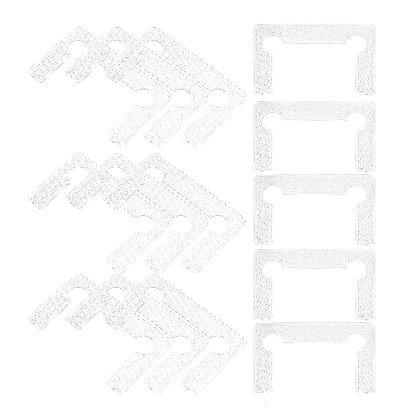 40 ชิ้น แผ่นยางรองบานพับประตูห - Glass Door Hinge บทวิจารณ์และราคา