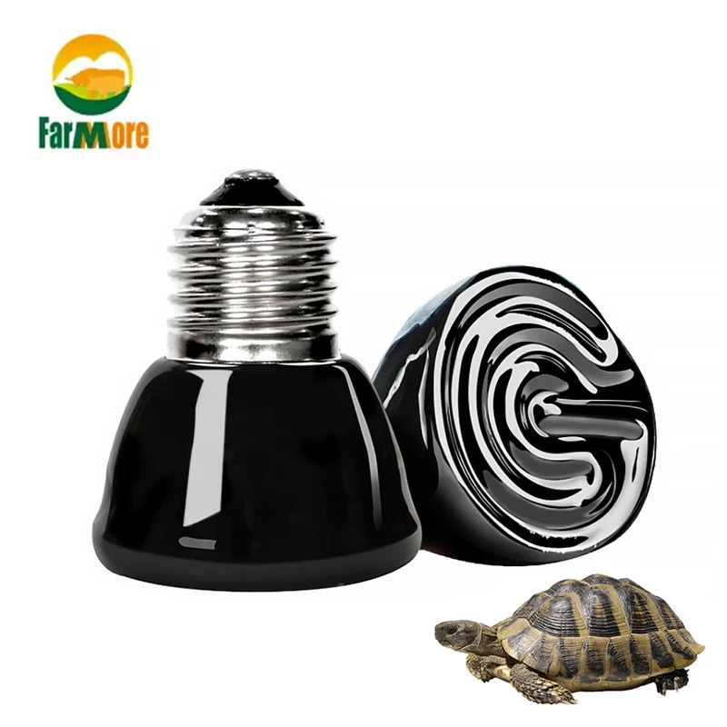 หลอดไฟเซรามิกอินฟราเรดสีดำ 25/ - Ceramic Heat Emitter บทวิจารณ์และราคา