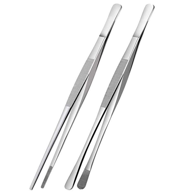 2Pcs ครัว12นิ้วที่หนีบอาหาร,สแ - Feeding Tong Stainless บทวิจารณ์และราคา