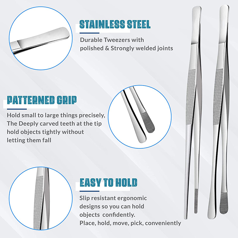 2Pcs ครัว12นิ้วที่หนีบอาหาร,สแ - Feeding Tong Stainless บทวิจารณ์และราคา