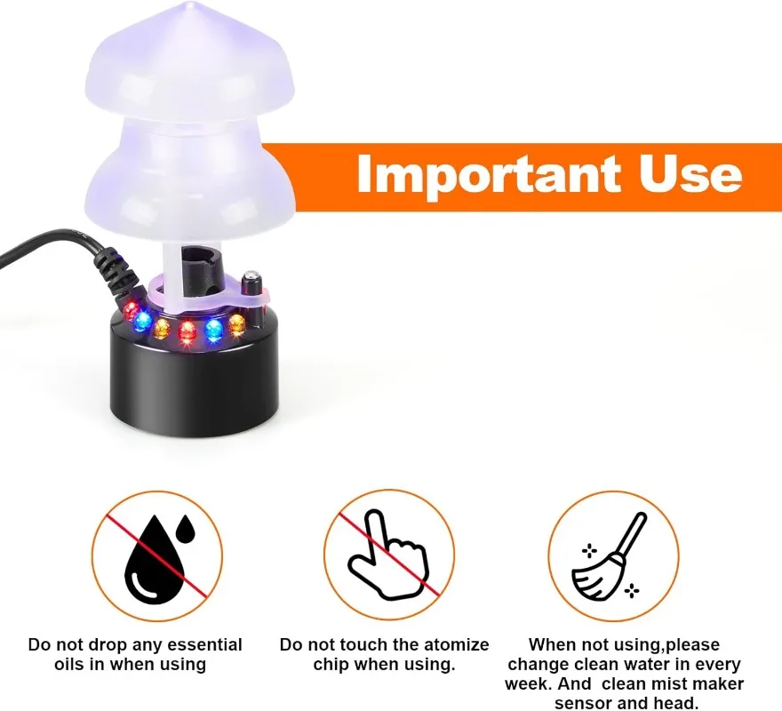 Ultrasonic Atomizer Mist Maker - Terrarium Fogger Ultrasonic บทวิจารณ์และราคา