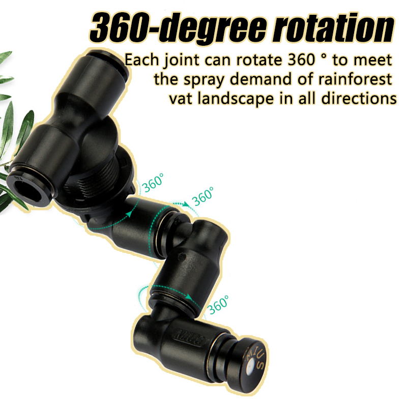เครื่องพ่นหมอกแบบหมุนได้ 360 อ - Misting Nozzle Reptile บทวิจารณ์และราคา