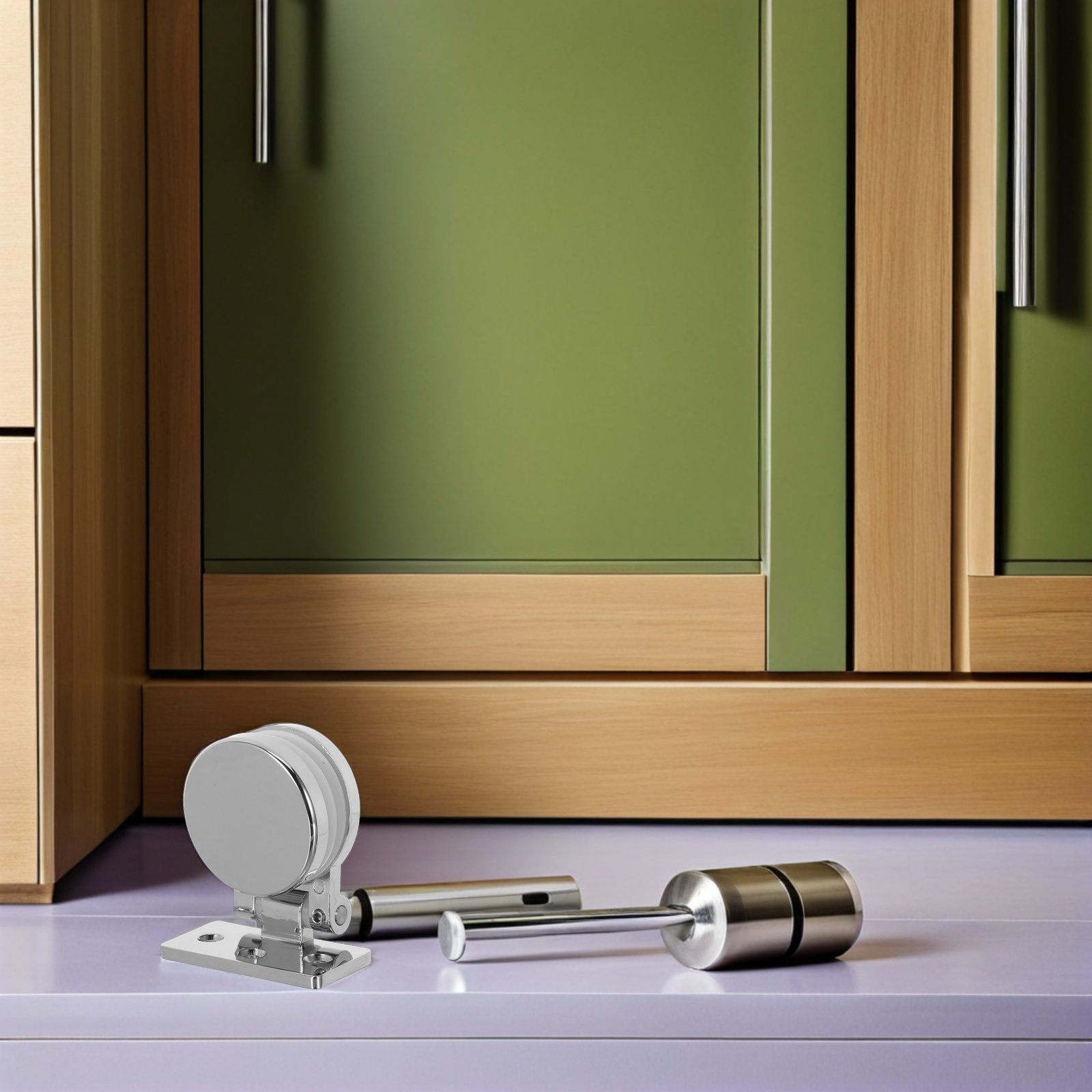 บานพับประตูกระจก 2 ชิ้น สำหรับ - Glass Door Hinge บทวิจารณ์และราคา