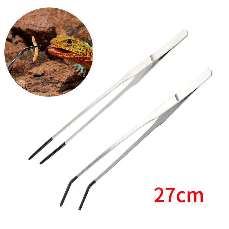 ชุดแหนบสแตนเลส 2 ชิ้น ปลายตรงแ - Feeding Tong Stainless บทวิจารณ์และราคา