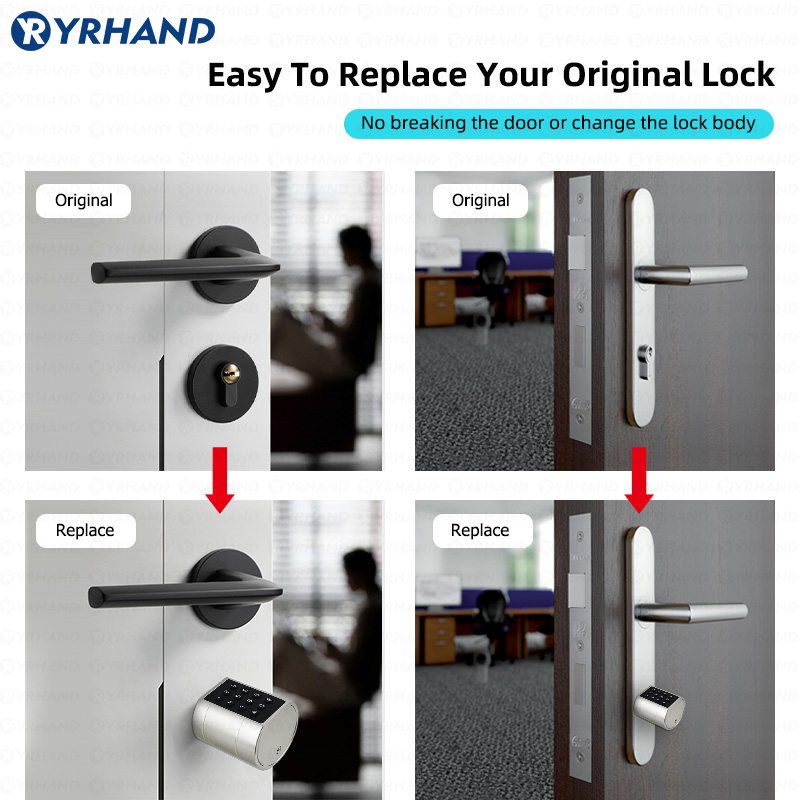 สมาร์ทล็อคประตูทรงกระบอกยูโร t - Glass Door Hinge บทวิจารณ์และราคา