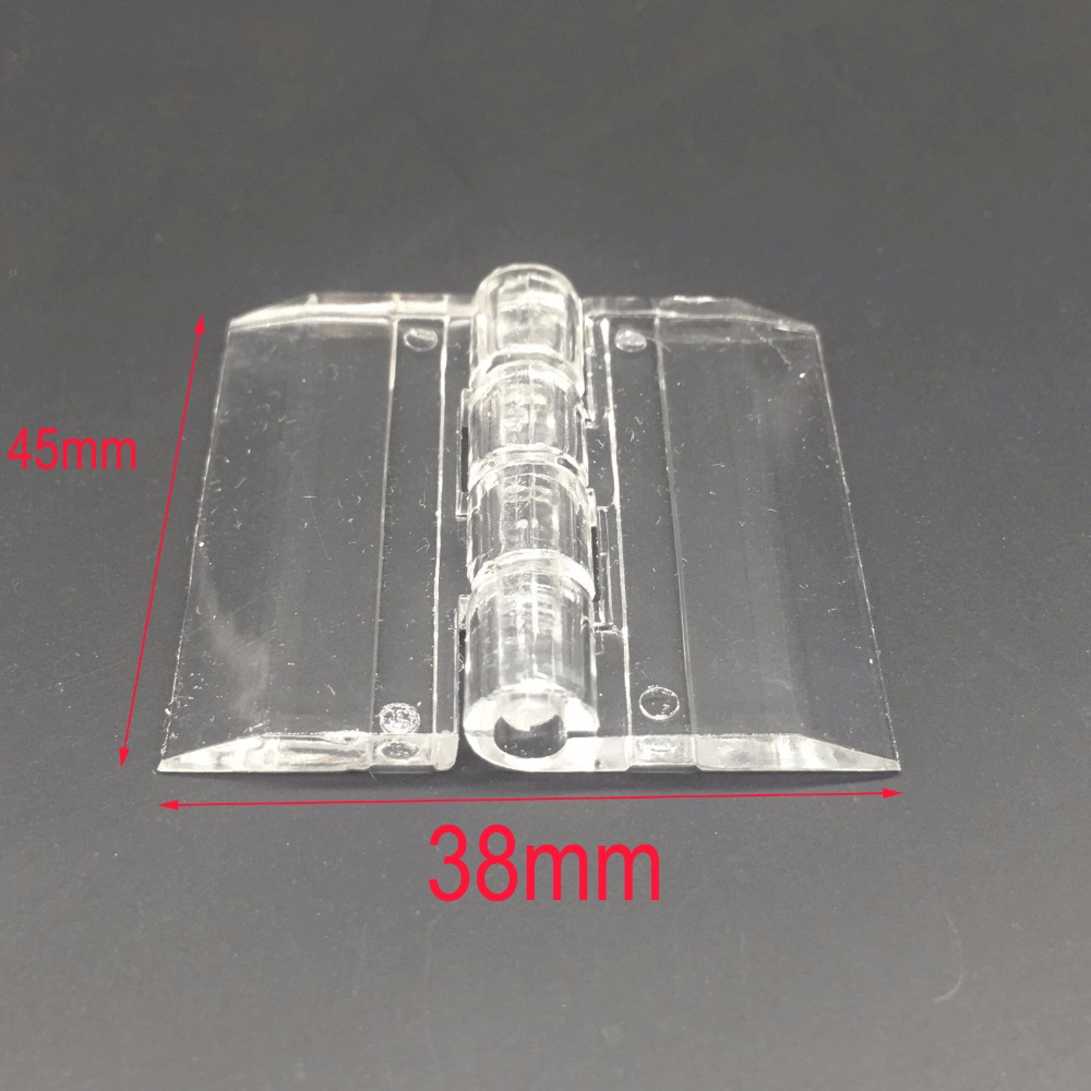 Wkooa 45X38อะคริลิคบานพับพลาสต - Glass Door Hinge บทวิจารณ์และราคา