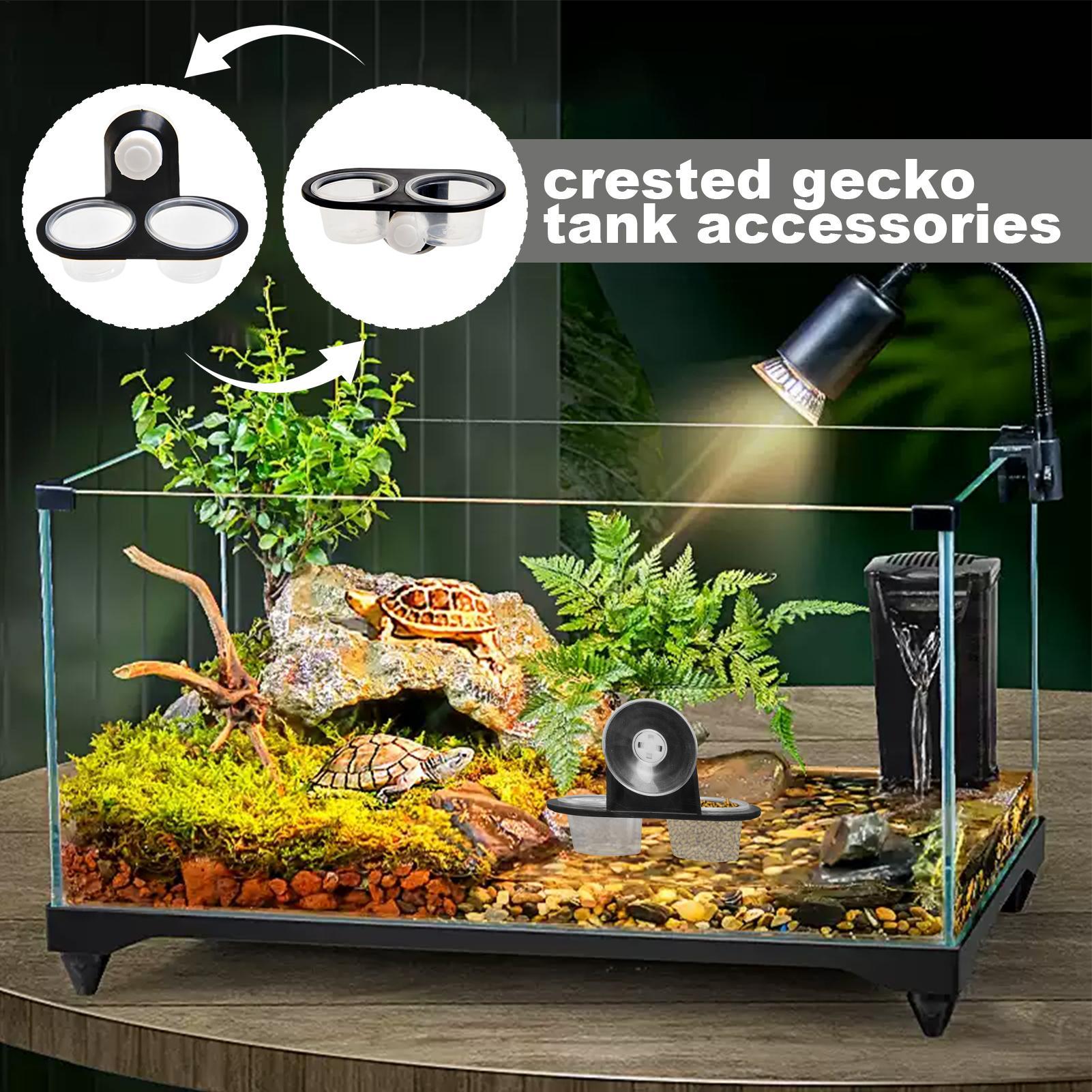 ถาดให้อาหารและน้ำสำหรับสัตว์เล - Water Dish Reptile บทวิจารณ์และราคา