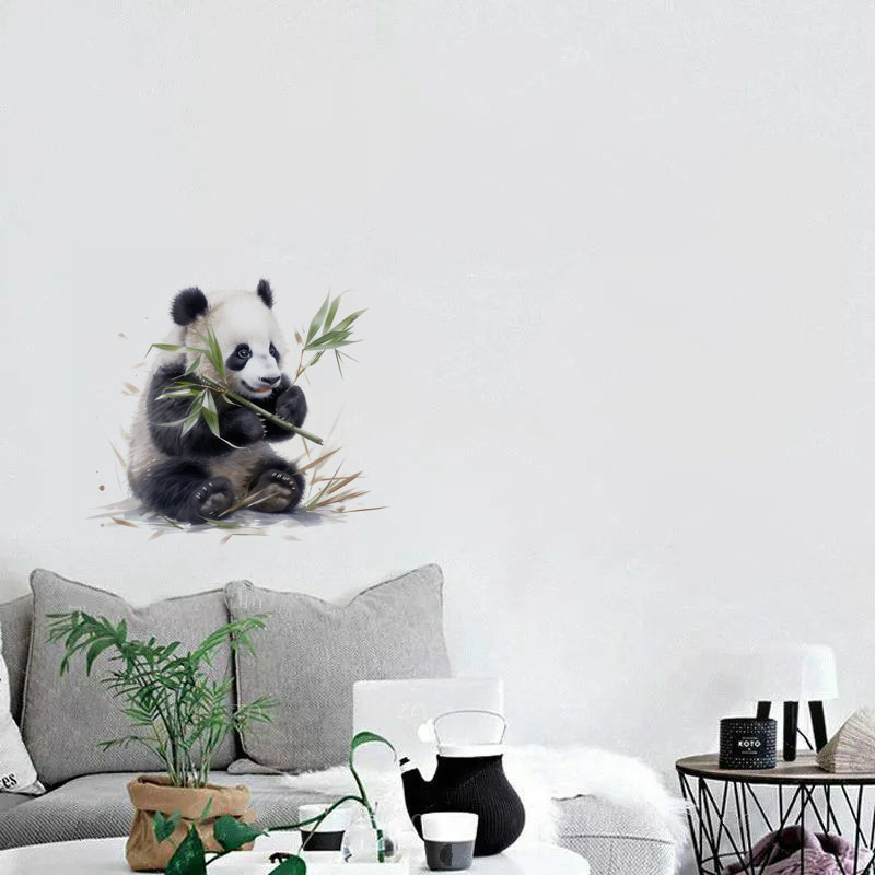 C76 #   สีน้ำแพนด้าสติ๊กเกอร์ต - Pvc Panel Background บทวิจารณ์และราคา