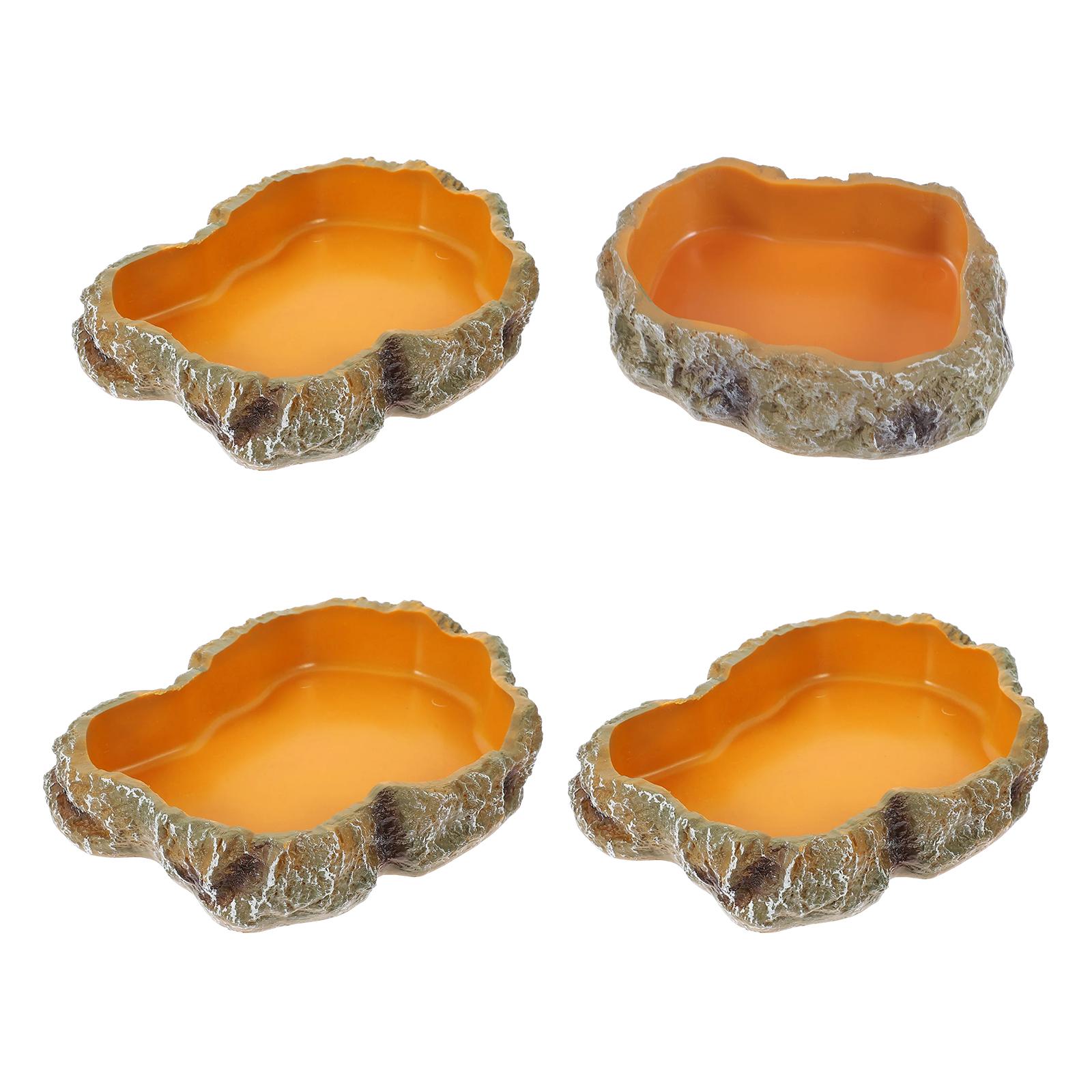 สัตว์เลื้อยคลานชามน้ําตกแต่ง T - Water Dish Reptile บทวิจารณ์และราคา