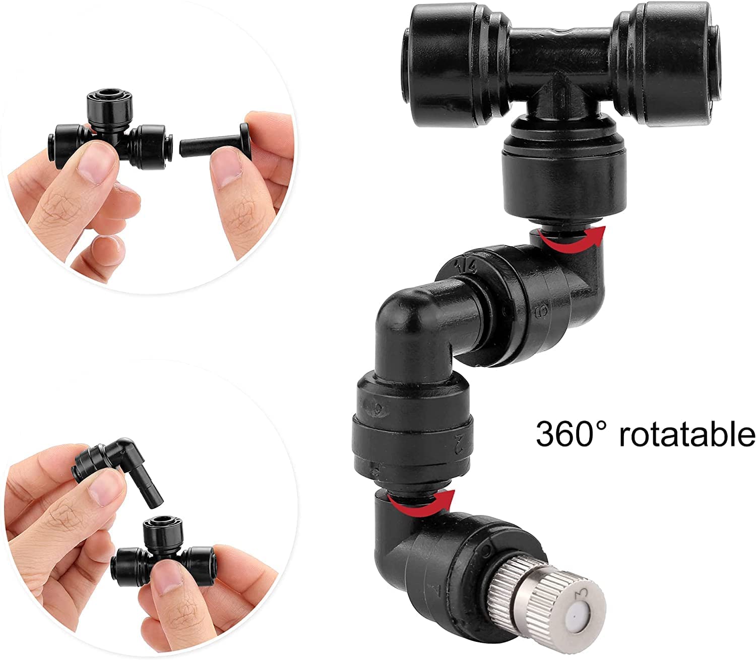 ระบบพ่นหมอกสัตว์เลื้อยคลานพร้อ - Misting Nozzle Reptile บทวิจารณ์และราคา