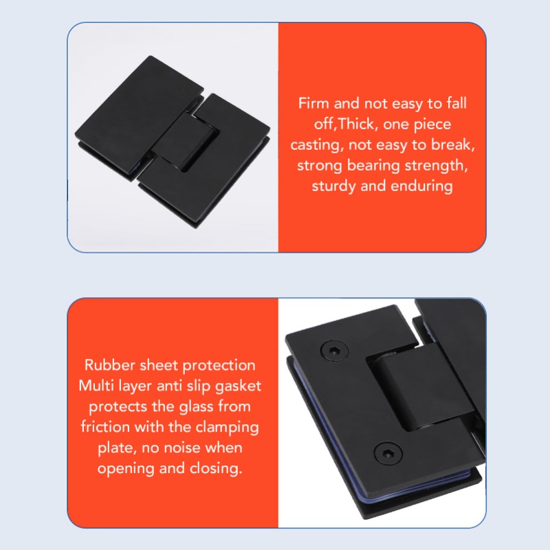บานพับประตูกระจกอาบน้ำ 180 องศ - Glass Door Hinge บทวิจารณ์และราคา