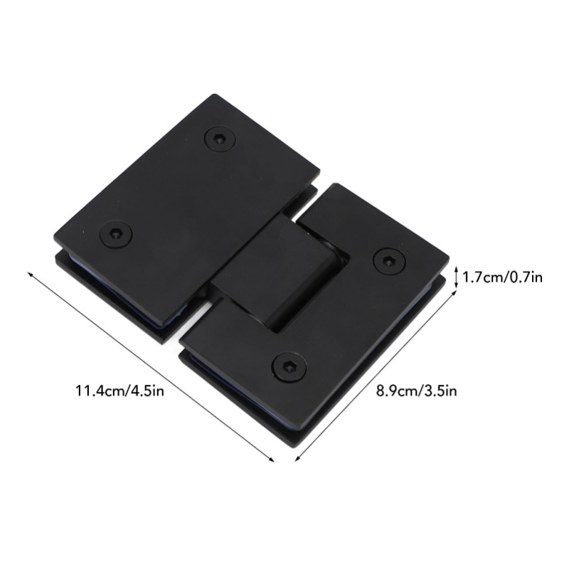 บานพับประตูกระจกอาบน้ำ 180 องศ - Glass Door Hinge บทวิจารณ์และราคา