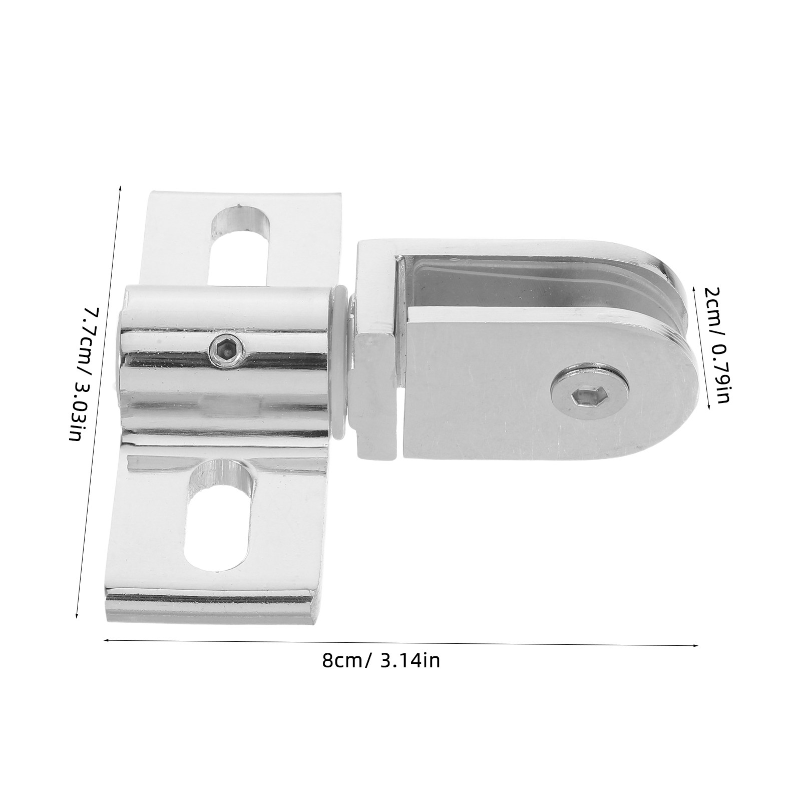 บานพับประตูห้องอาบน้ำ 2 ชุด สำ - Glass Door Hinge บทวิจารณ์และราคา
