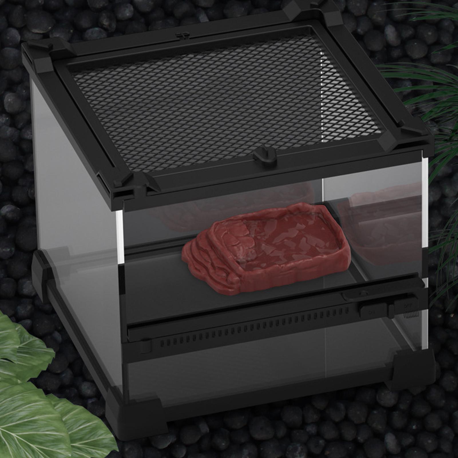 อ่างอาบน้ำเต่า ถาดน้ำ บันไดกัน - Water Dish Reptile บทวิจารณ์และราคา